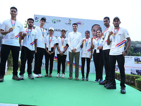 5T Chairperson Kartik Pandian interact with participants of Odisha Skills (Photo credit/ X@WorldSkillCentr)