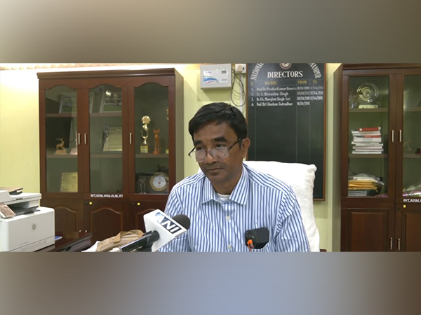 Director, NIT Manipur Manglem Singh. (Photo/ANI)