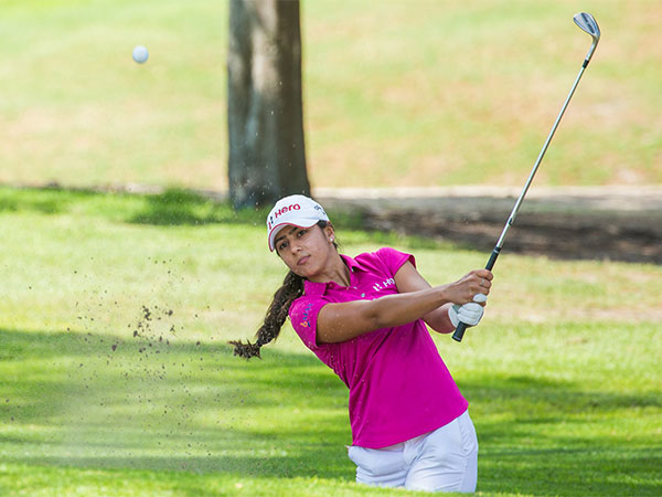 Tvesa Malik in action during Standard Bank Ladies Open