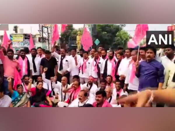 Visual from Siddipet bus stand in Telangana. (Photo/ANI)