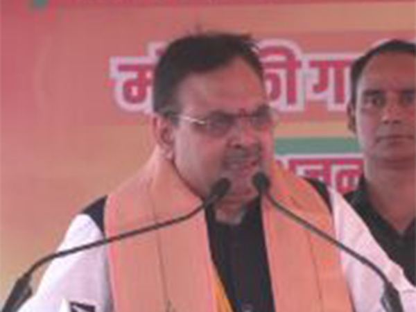 Rajasthan Chief Minister Bhajan Lal Sharma (Photo/ANI)