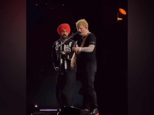 Ed Sheeran, Diljit Dosanjh (Image source: X)