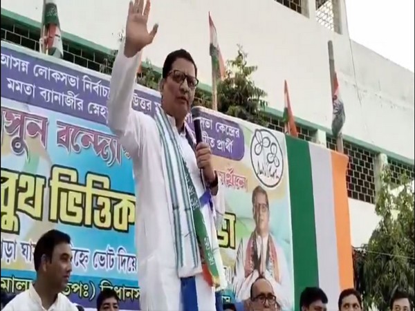 Visual of TMC candidate Prasun Banerjee video posted by Amit Malviya (X/ @amitmalviya)