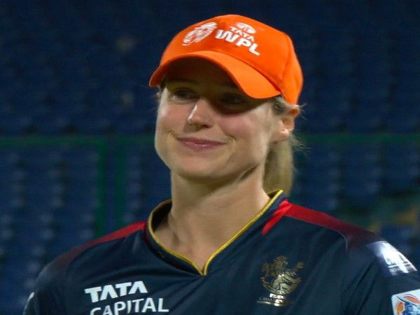 Ellyse Perry wearing the Orange Cap. (Photo - Twitter)