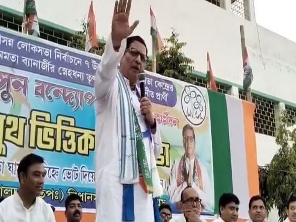 Prasun Banerjee campaigning at Malda (Photo credit/ X@amitmalviya)