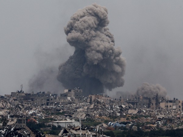 Smoke rises from Gaza, as seen from Israel (Photo/Reuters)