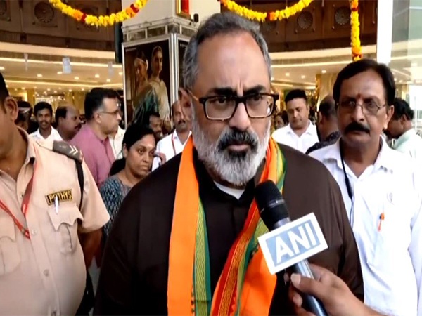 Union Minister and BJP leader Rajeev Chandrasekhar. (Photo/ANI)