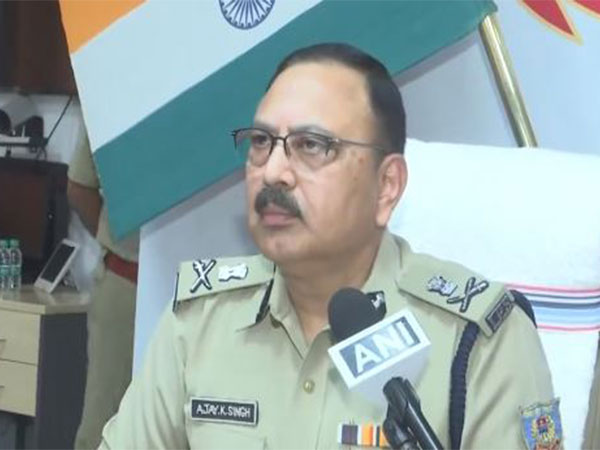 Jharkhand DGP Ajay Kumar Singh (Photo/ANI)