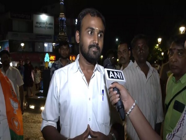 Spectators assembled for PM Modi's Coimbatore roadshow (Photo/ANI)