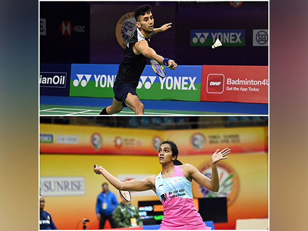 Lakshya Sen and PV Sindhu (Photo: BAI Media)