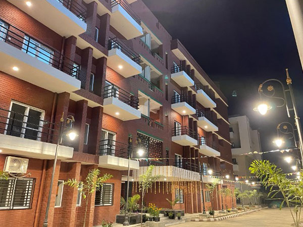 DJ College’s UG Hostel’s evening view