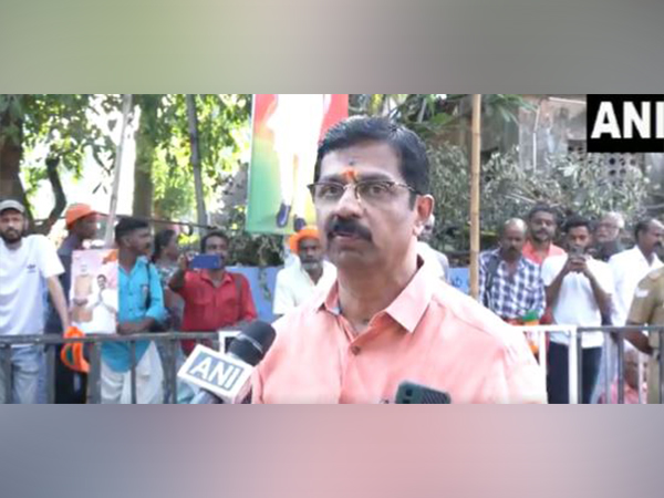 BJP candidate from Palakkad Lok Sabha seat, Krishnakumar (Photo/ANI)