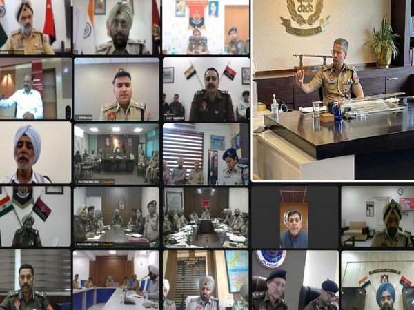 Punjab top officials hold meet (Photo/ANI)