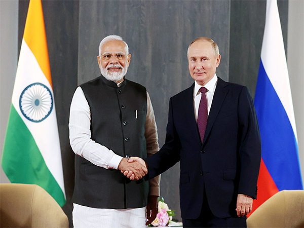 PM Modi with Russian President Vladimir Putin (File Photo/ANI)