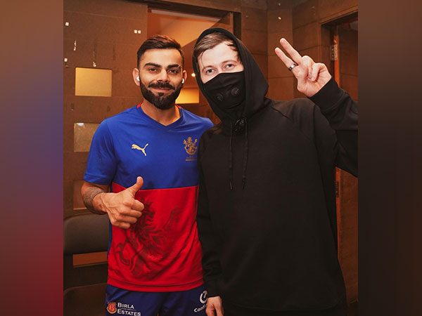 Virat Kohli, Alan Walker (Image Source: Instagram)