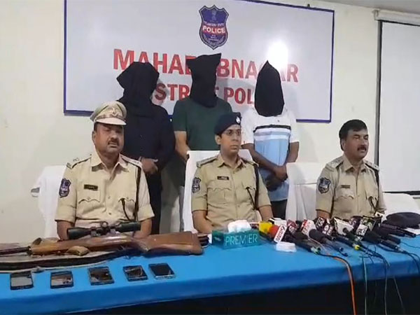 Mahabubnagar: 3 arrested in 20 dog-shot-dead case (Photo/ANI)