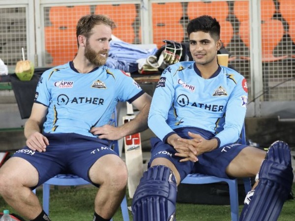 Kane Williamson and Shubman Gill. (Photo- GT Twitter)