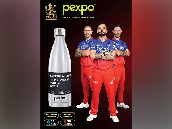 Pexpo’s collaboration with Royal Challengers Bengaluru (RCB) as the official Water Bottle Partner for the 17th edition of the T20 League