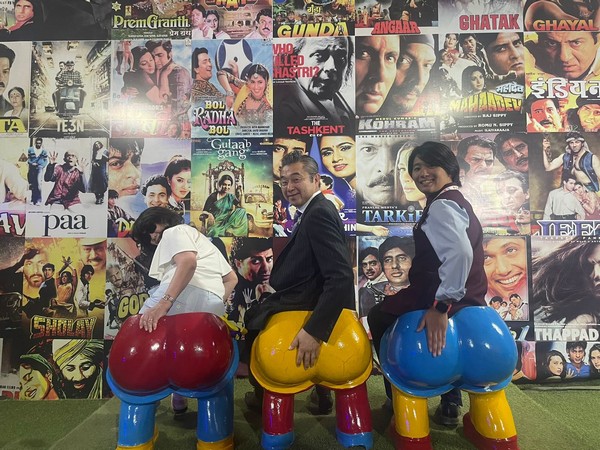 Japan's Ambassador to India, Hiroshi Suzuki visits film city in Mumbai. (Photo: X//