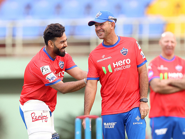 Rishabh Pant and Ricky Ponting (Photo: Delhi Capitals)