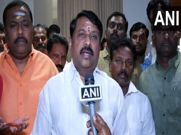 Tamil Nadu BJP Vice President Nainar Nagenthiran. (Photo/ANI)