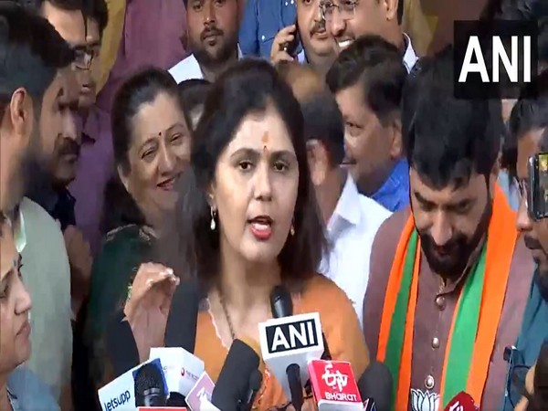 BJP leader Pankaja Gopinath Munde (Image/ANI)