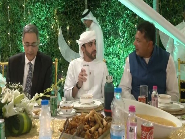 UAE Ambassador Alshaali at the 'Ramadan Inftar' event in New Delhi (Photo/ANI)