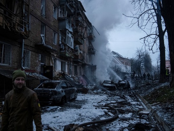 Visuals from Kyiv after Russian missile strikes (Photo credit: Reuters)