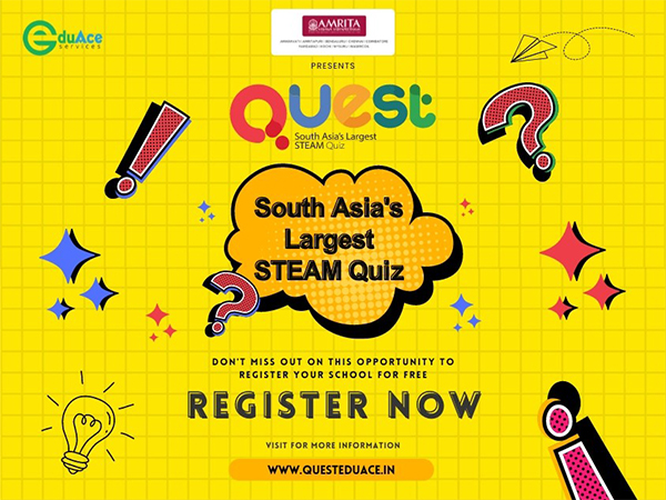 QUEST is Back | SOUTH ASIA’S LARGEST STEAM QUIZ hosted by EDUACE group in association with Amrita Vishwa Vidyapeetham