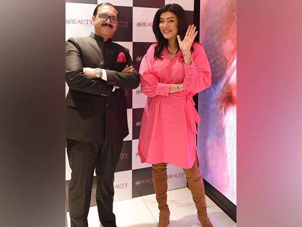 Sushmita Sen inaugurated SSBeauty, India's largest beauty destination in Kolkata