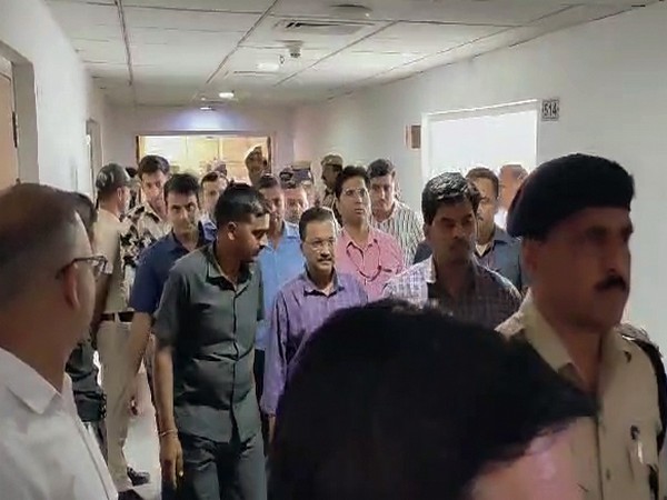 ED produces Delhi CM Arvind Kejriwal before Rouse Avenue court (Photo/ANI)