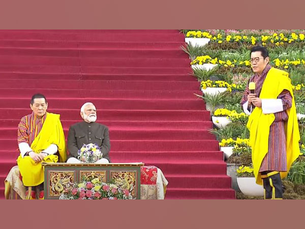 Bhutan's fourth King Jigme Singye Wangchuck, PM Narendra Modi, Bhutan King Jigme Khesar Namgyel Wangchuck (Photo/ANI)