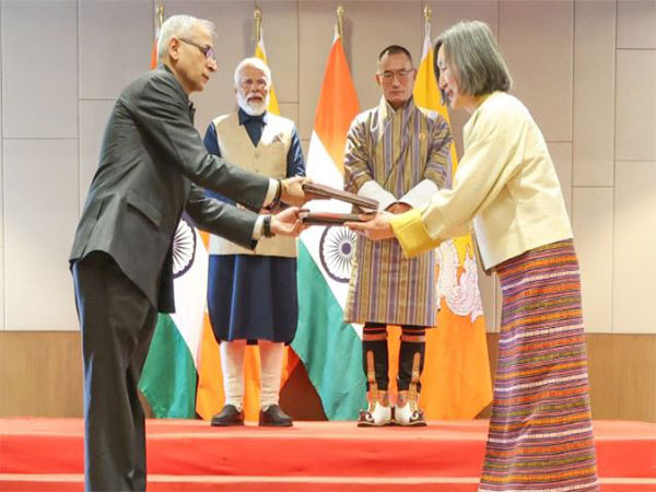 Prime Minister Narendra Modi and Bhutan PM Tshering Tobgay. (Photo: X//@narendramodi)