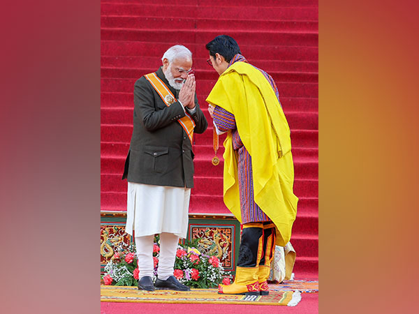 PM Modi conferred with highest civilian award in Thimphu, Bhutan. (Photo: X/@narendramodi)