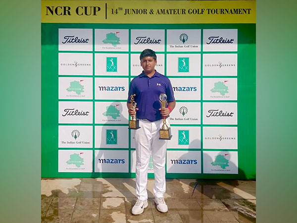 Arshavant Srivastava with NCR Cup (Image: IGU)