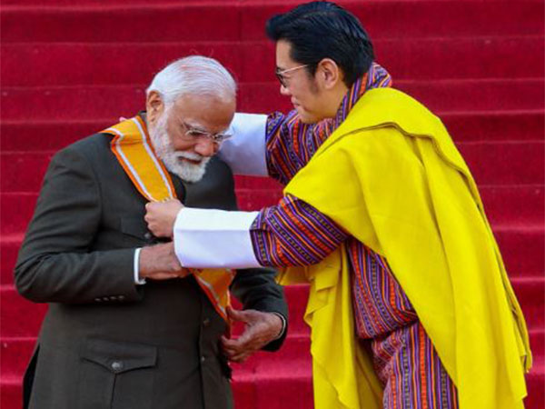 Prime Minister Narendra Modi conferred with Bhutan's highest civilian honour. (Photo: X//@MEAIndia)