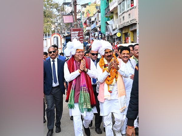 Chief Minister Pushkar Singh Dhami and BJP MP Ajay Tamta (Photo/ANI)