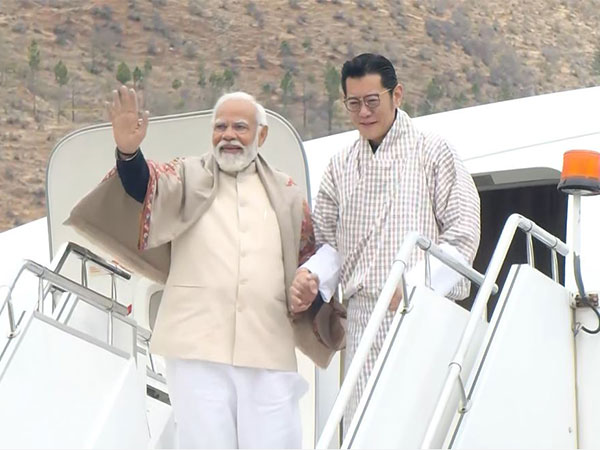 Prime Minister Narendra Modi concludes his two-day Bhutan visit, emplanes for India (Photo/ANI)