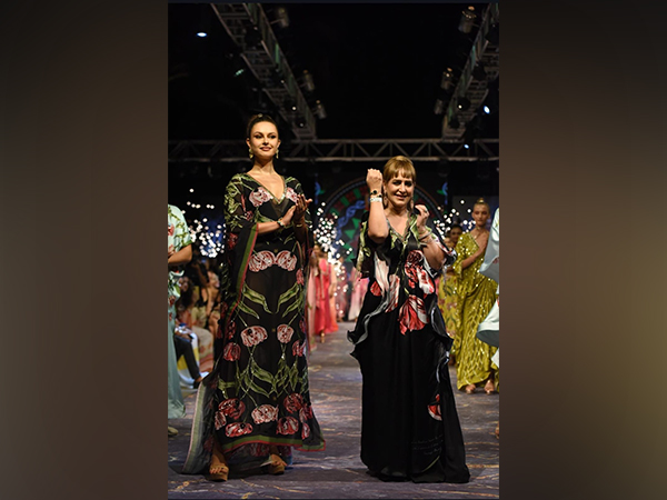 Grand Finale at India Beach Fashion Week- Timex presented Designer Pria Kataaria Puri with Show Stopper Olga  