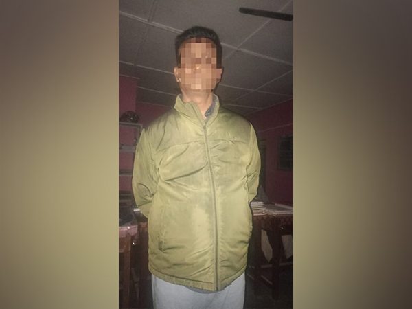 Arrested person (Photo: Assam police)