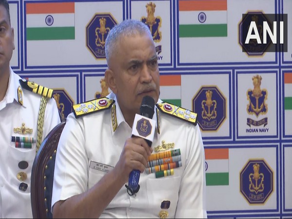 Indian Navy Chief, Admiral R Hari Kumar. (Photo: ANI)