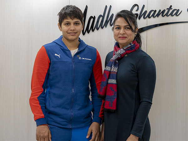 Antim Panghal with Ekta Vishnoi in Fit India Champions Podcast (Image: SAI media)