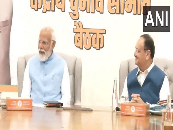 A meeting of BJP Central Election Committee was held on Saturday (Photo/ANI)