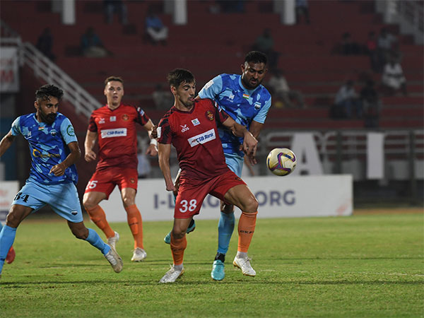 Delhi FC in action against Gokulam Kerala FC during I-League 2023-24 (Image: AIFF media)