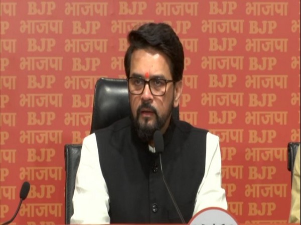 Union Minister Anurag Thakur. (Photo/ANI)