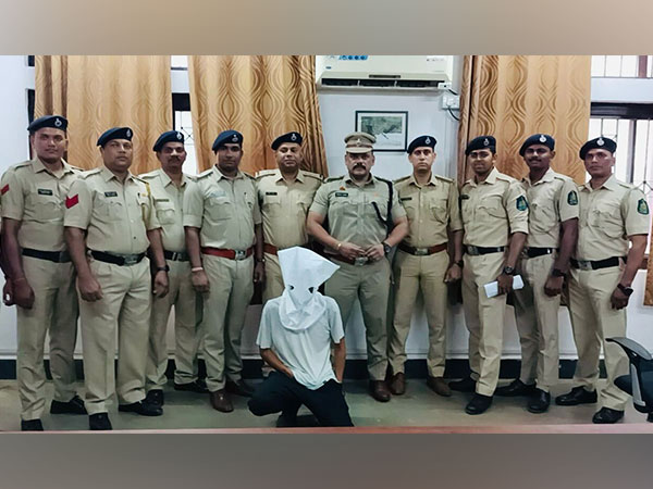 Israeli national arrested by Goa police. (Photo/ANI)