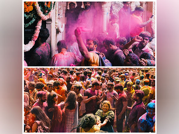 Holi celebrations in Uttar Pradesh's Barsana (Photo/X @SGinIndia