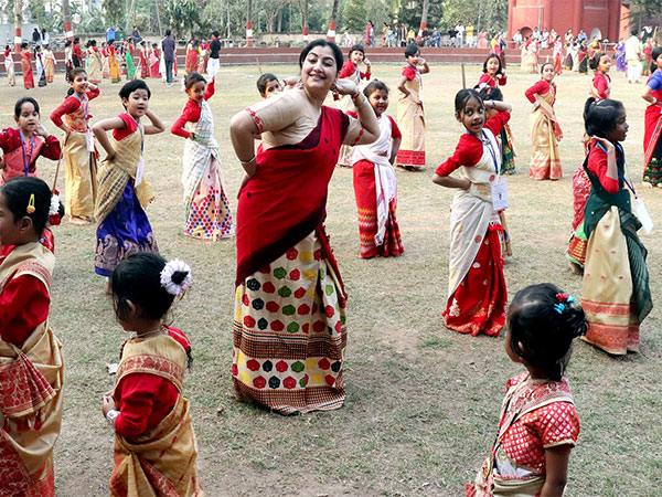 Bihu workshop in Guwahati (Photo/ANI) 
