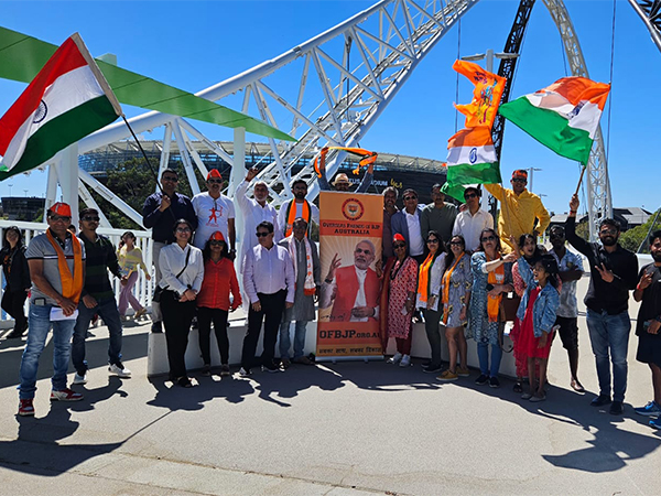 Australia: Overseas Friends of BJP holds campaign 'Modi for 2024' (Photo/ANI)