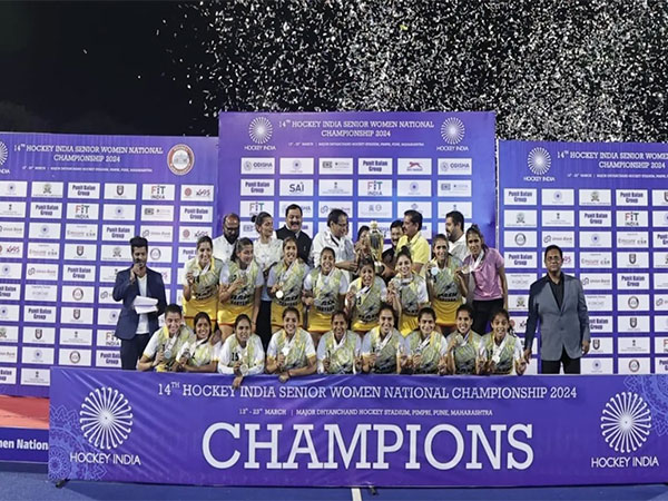 Haryana's team posing with the title win. (Photo- HI Media)